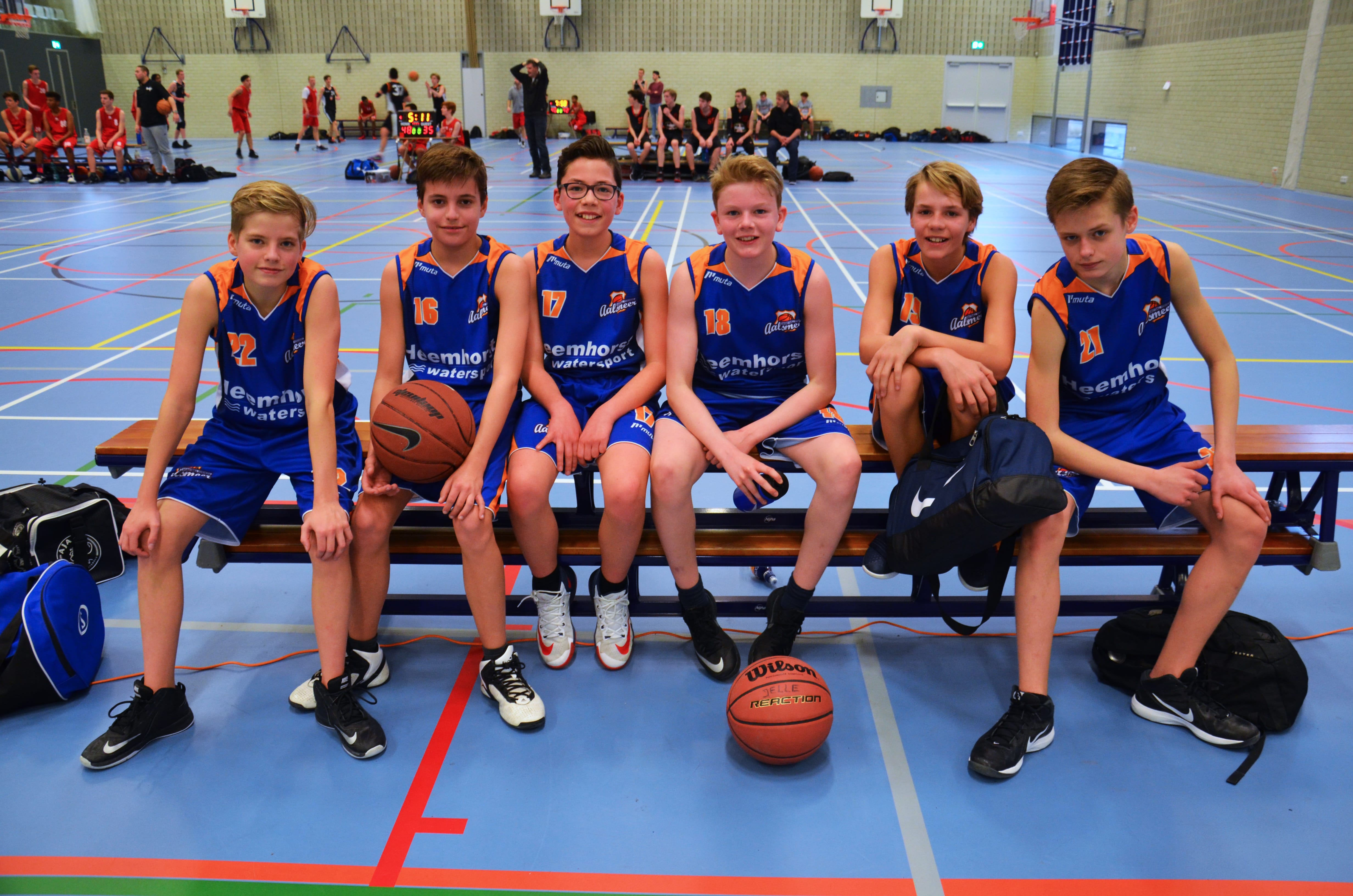 Basketballers U14 strijdend ten onder Nieuwe Meerbode