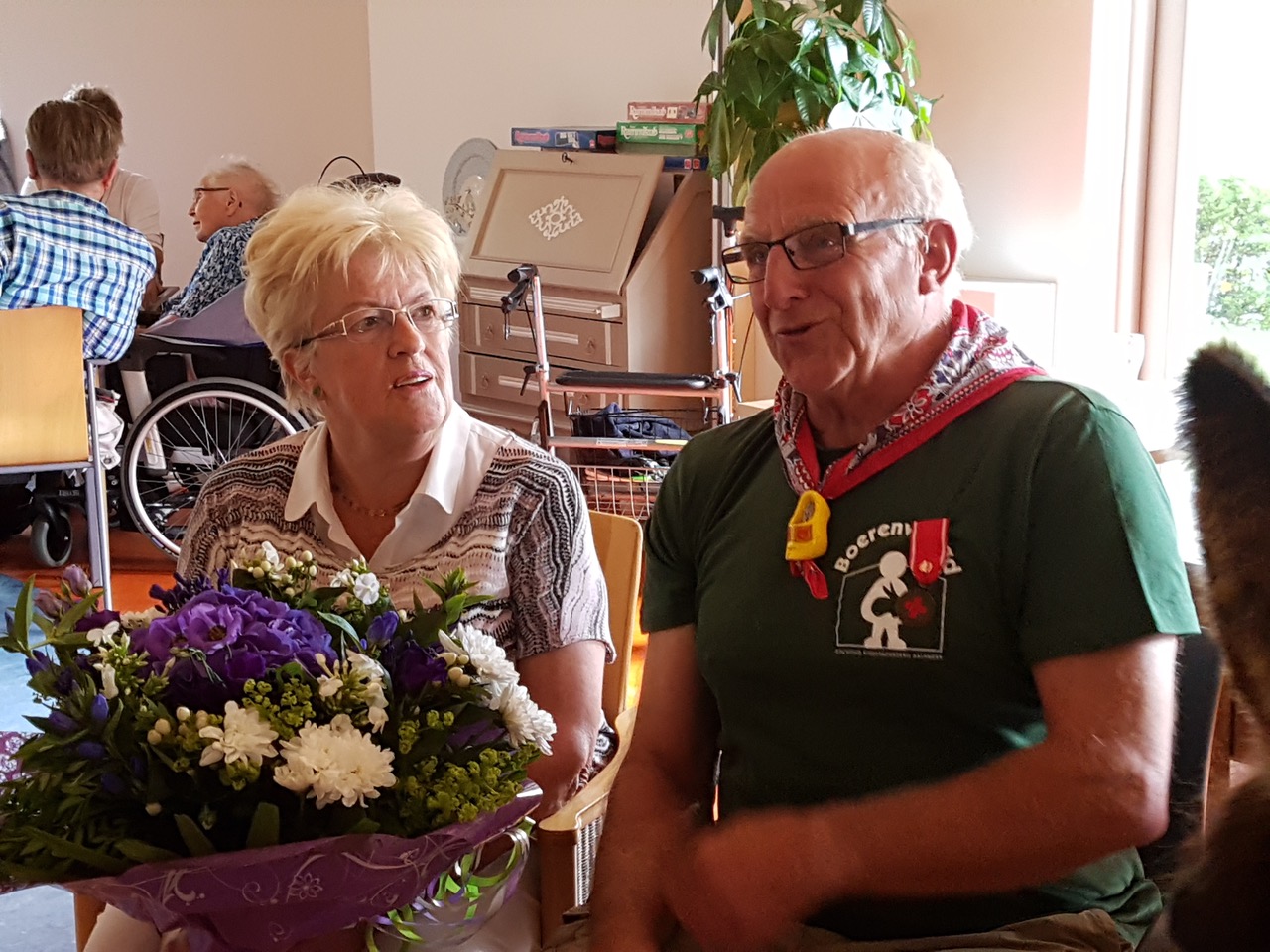 Cees Noordhoek 40 jaar bij Rode Kruis
