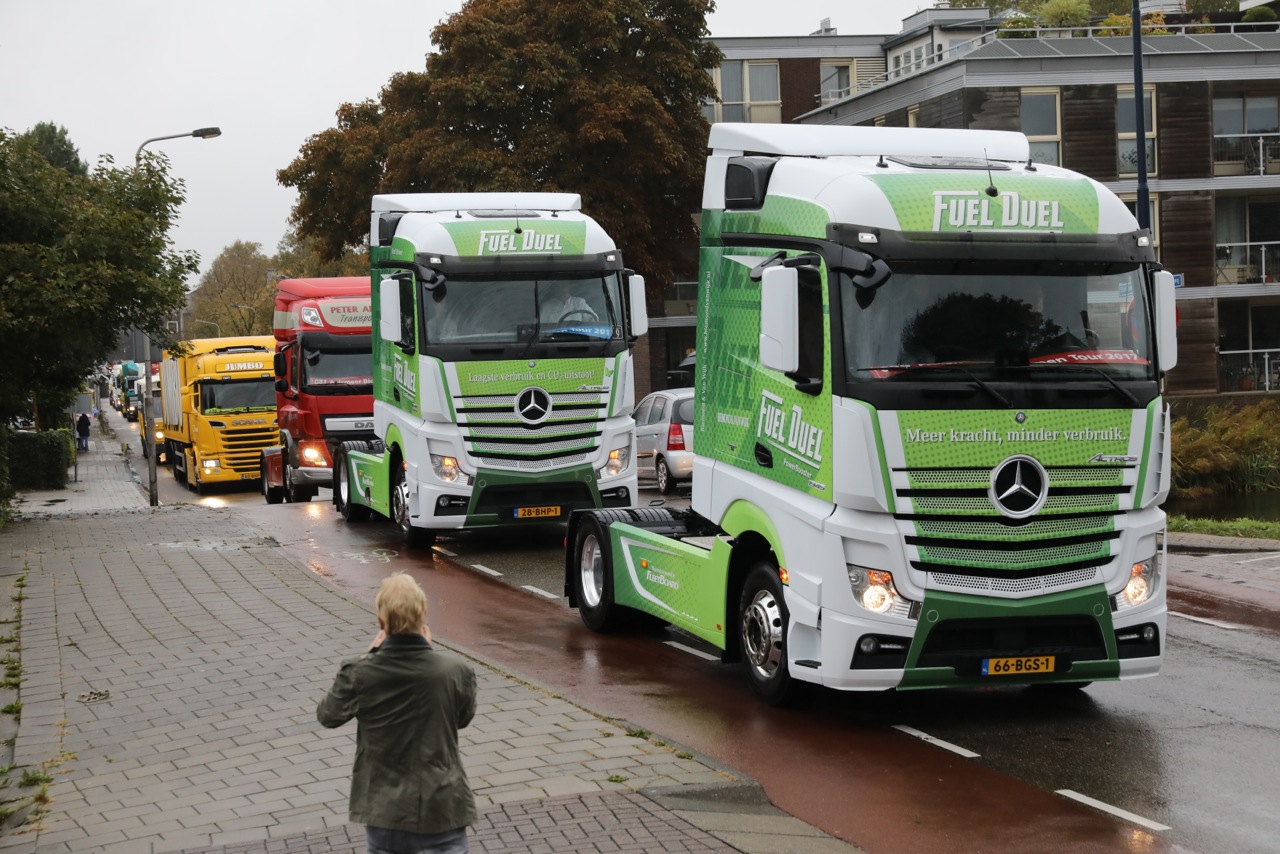 Zaterdag truckrun van Aalsmeer Bloementour