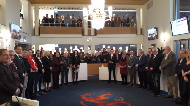 raadsvergadering voor installatie wethouders