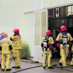 brand bij kwekerij