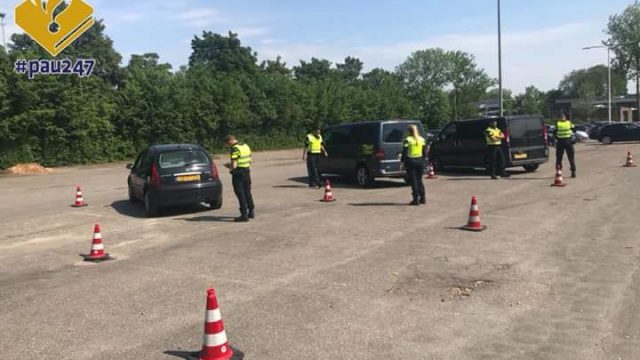 verkeerscontrole 25 bekeuringen