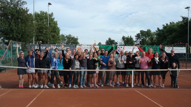 40+ Tennistoernooi bij All Out geslaagd