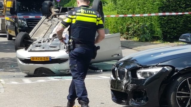 Ongeval bij kruising Anselmusstraat