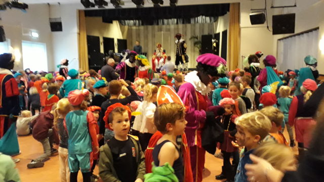 warm welkom Sint in Kudelstaart