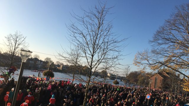 Sint veilig in Uithoorn aangekomen