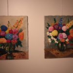 Leren van grootmeesters in Flower Art Museum