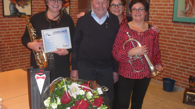 Cees Klein 70 jaar lid