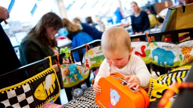 Babycafé in Bibliotheek