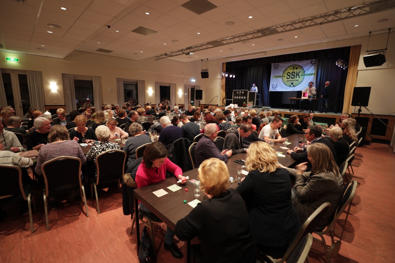 Kienavond SSK voor Kudelstaartse verenigingen