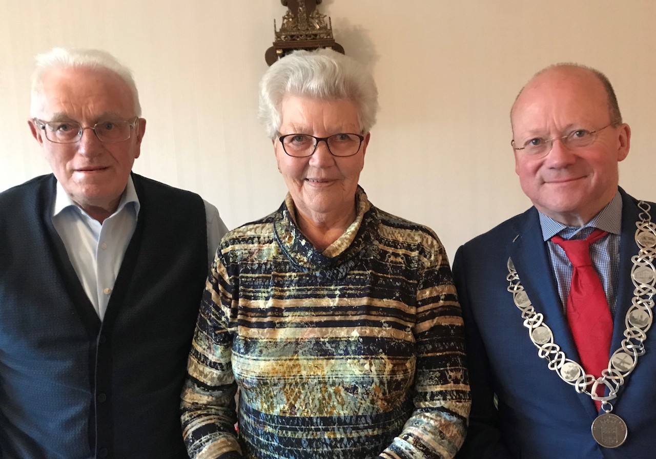 Piet en Nel Oudshoorn zestig jaar getrouwd