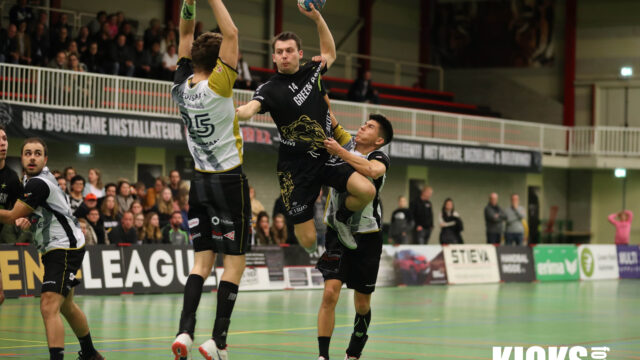 aluminium Picasso Vertolking Zaterdag eerste wedstrijden Green Park Handbal heren - Nieuwe Meerbode