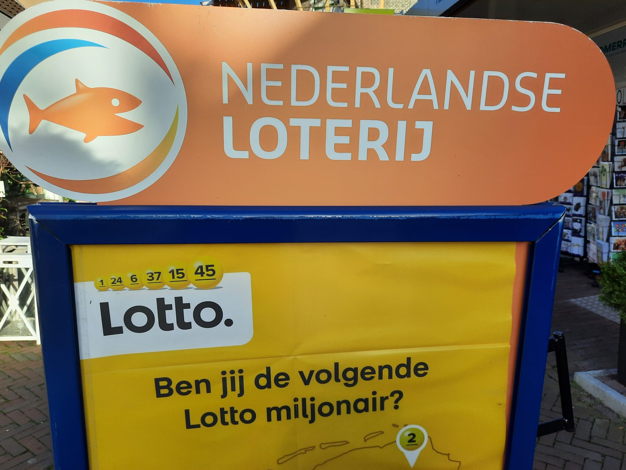 Marskramer Kudelstaart verkoopt winnend Staatslot Nieuwe Meerbode