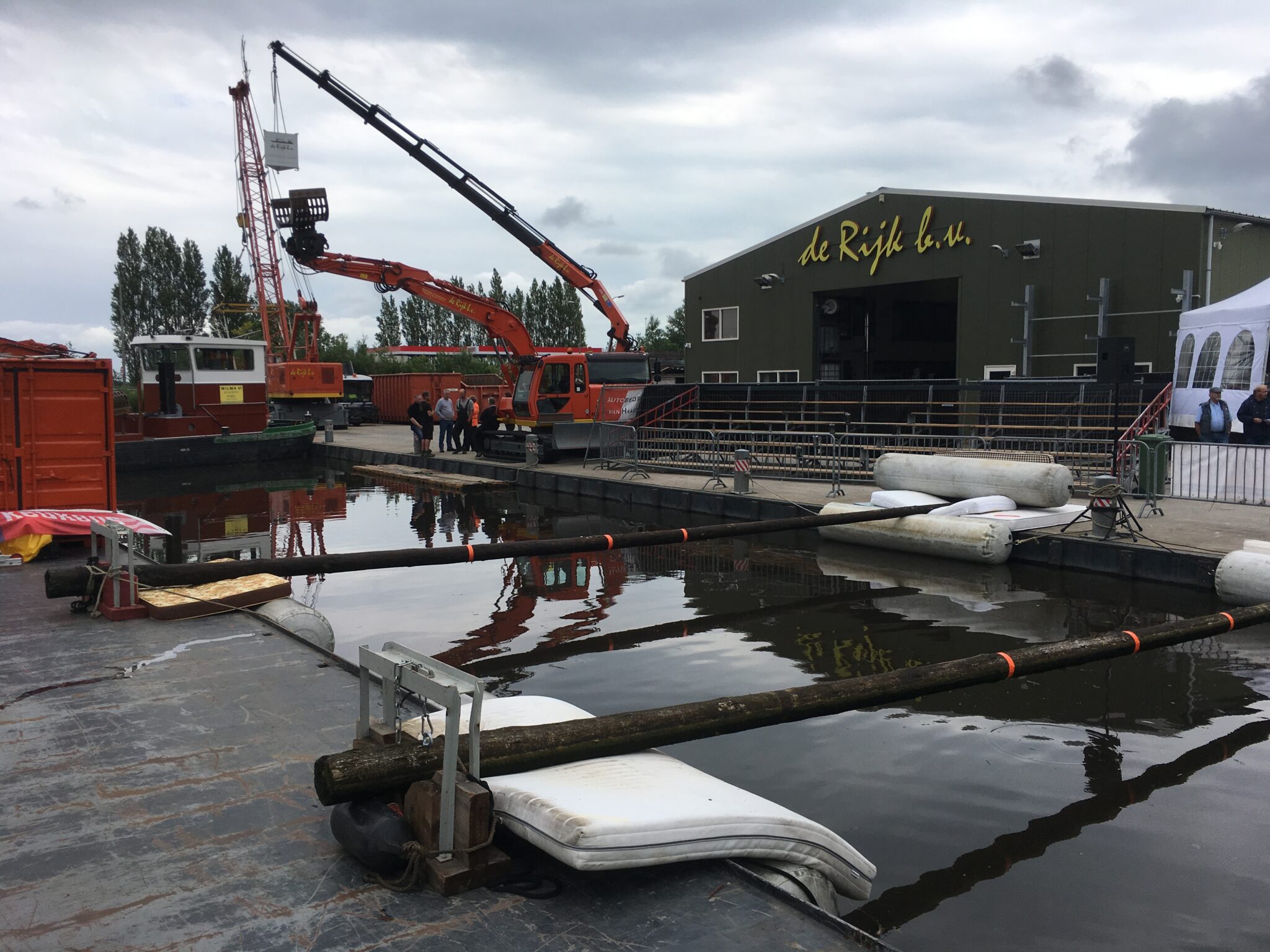 Sprietlopen in Leimuiden