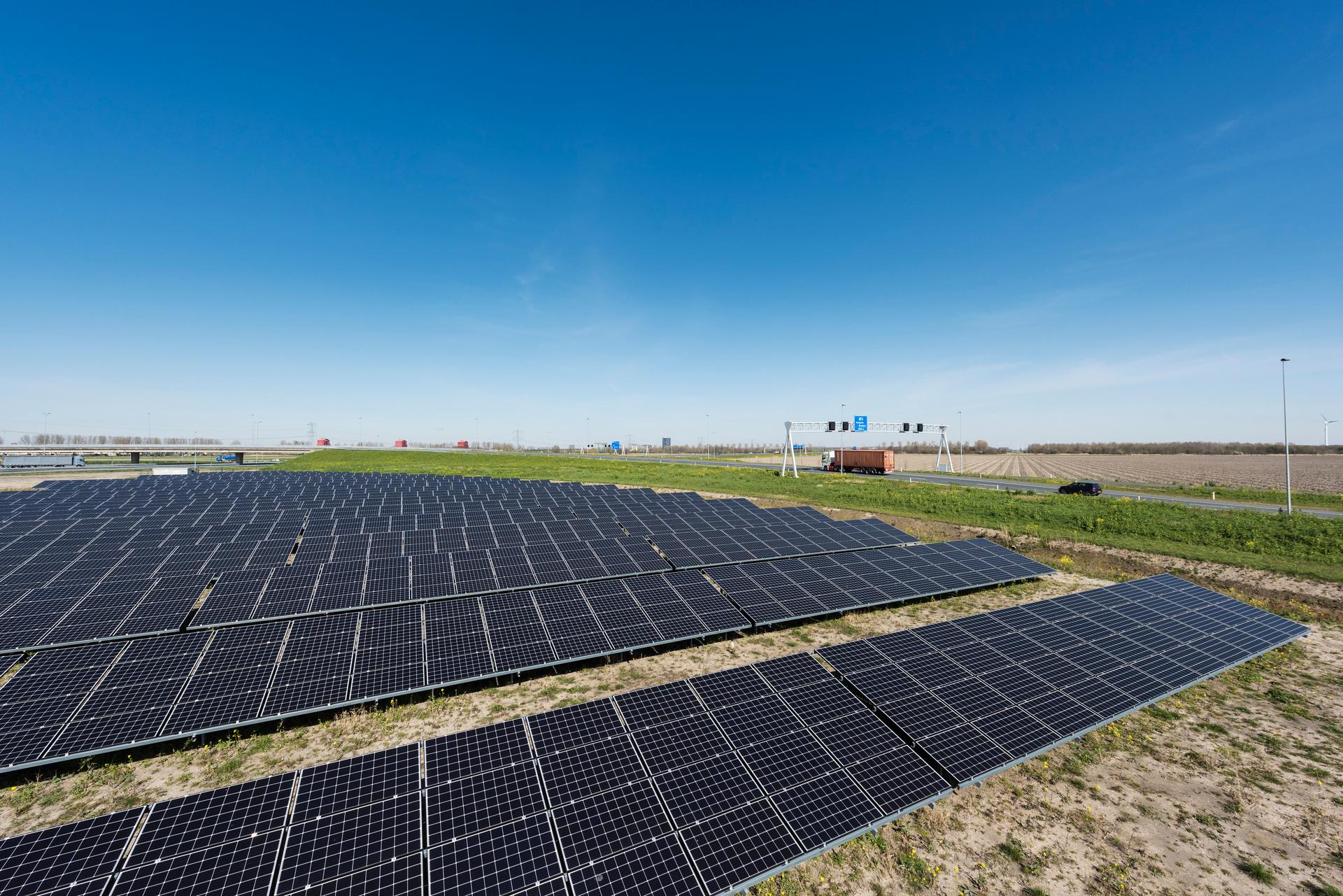Opwekken duurzame energie langs snelwegen NoordHolland Nieuwe Meerbode