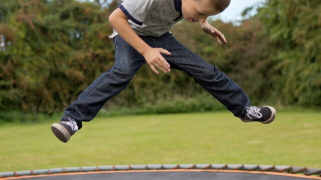 trampolines