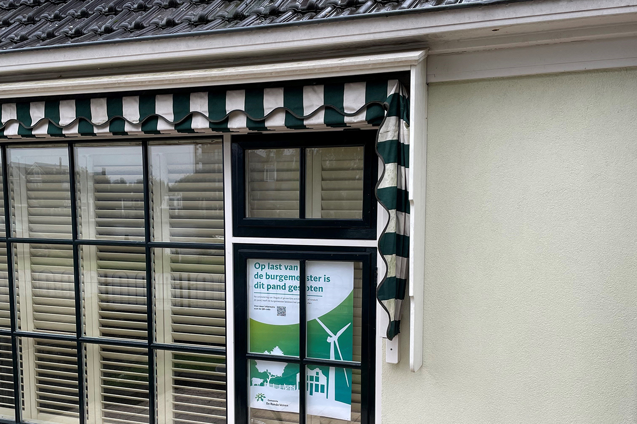 Burgemeester sluit pand in Amstelhoek na drugsvondst