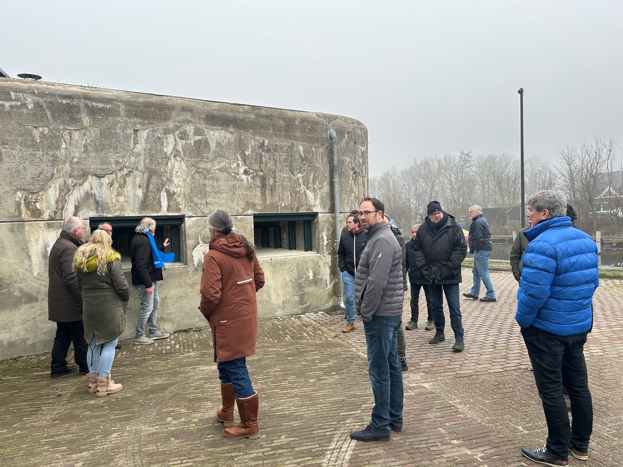 Werkbezoek gemeenteraad aan Fort Kudelstaart - Nieuwe Meerbode
