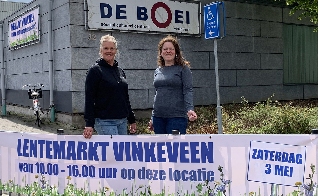 Zaterdag lentemarkt in Vinkeveen