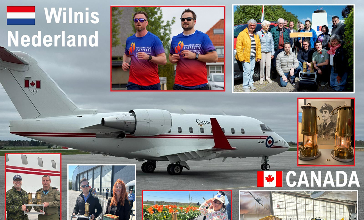 Bevrijdingsvuur vanuit Wilnis in Canada on tour