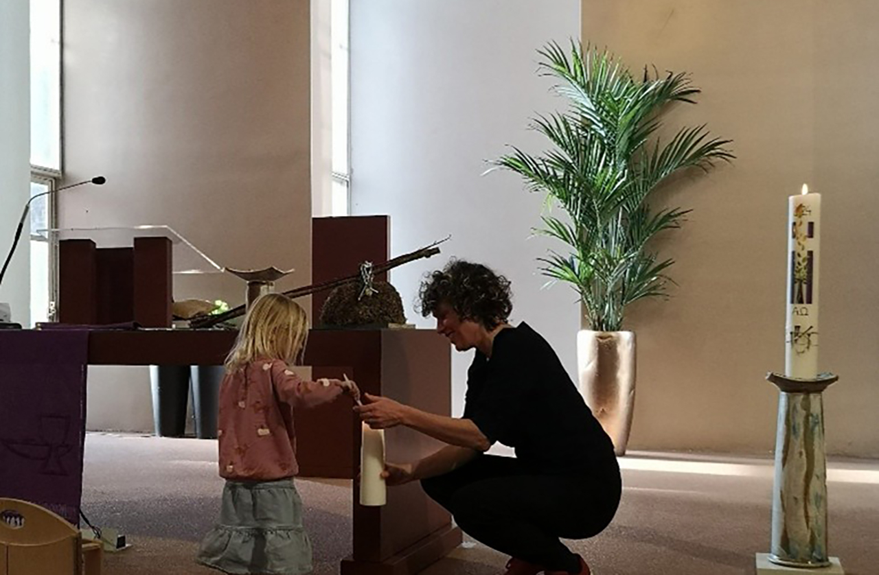 Kerk op Schoot-viering De Schutse