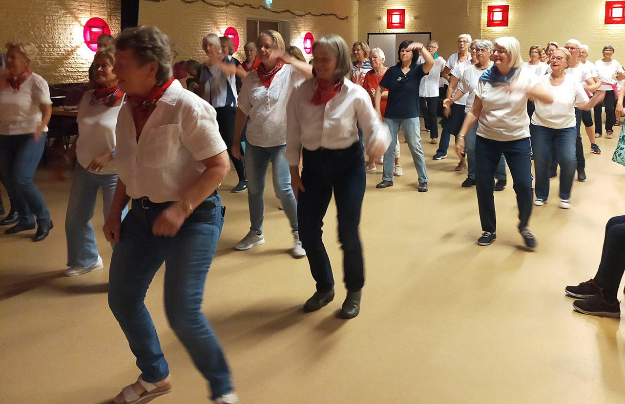 Senioren danshappening in De Willisstee groot succes