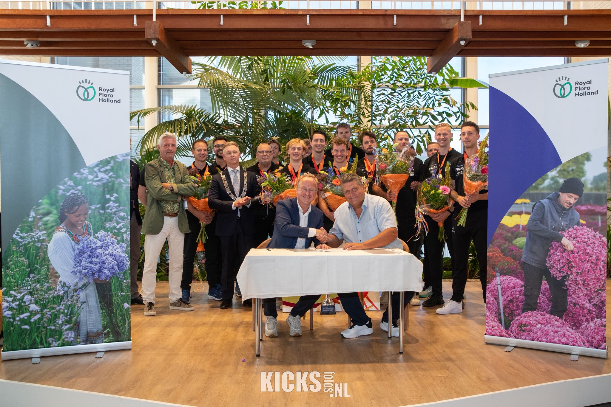 Royal FloraHolland nieuwe hoofdsponsor HV Aalsmeer
