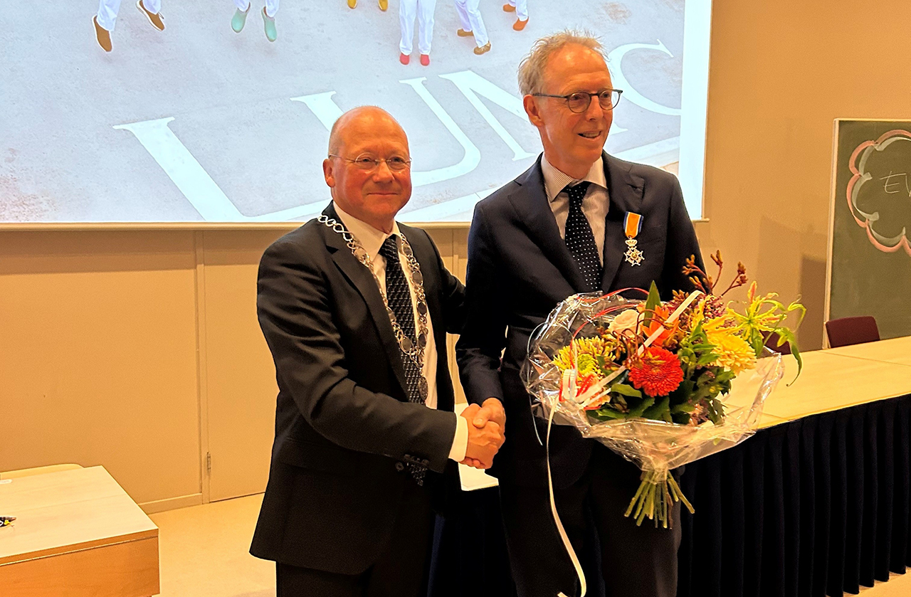 Koninklijke onderscheiding voor Evert de Jonge uit Abcoude