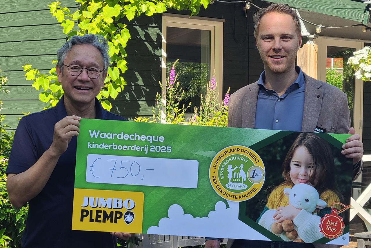 Steun voor Kinderboerderij De Olievaar met knuffelactie