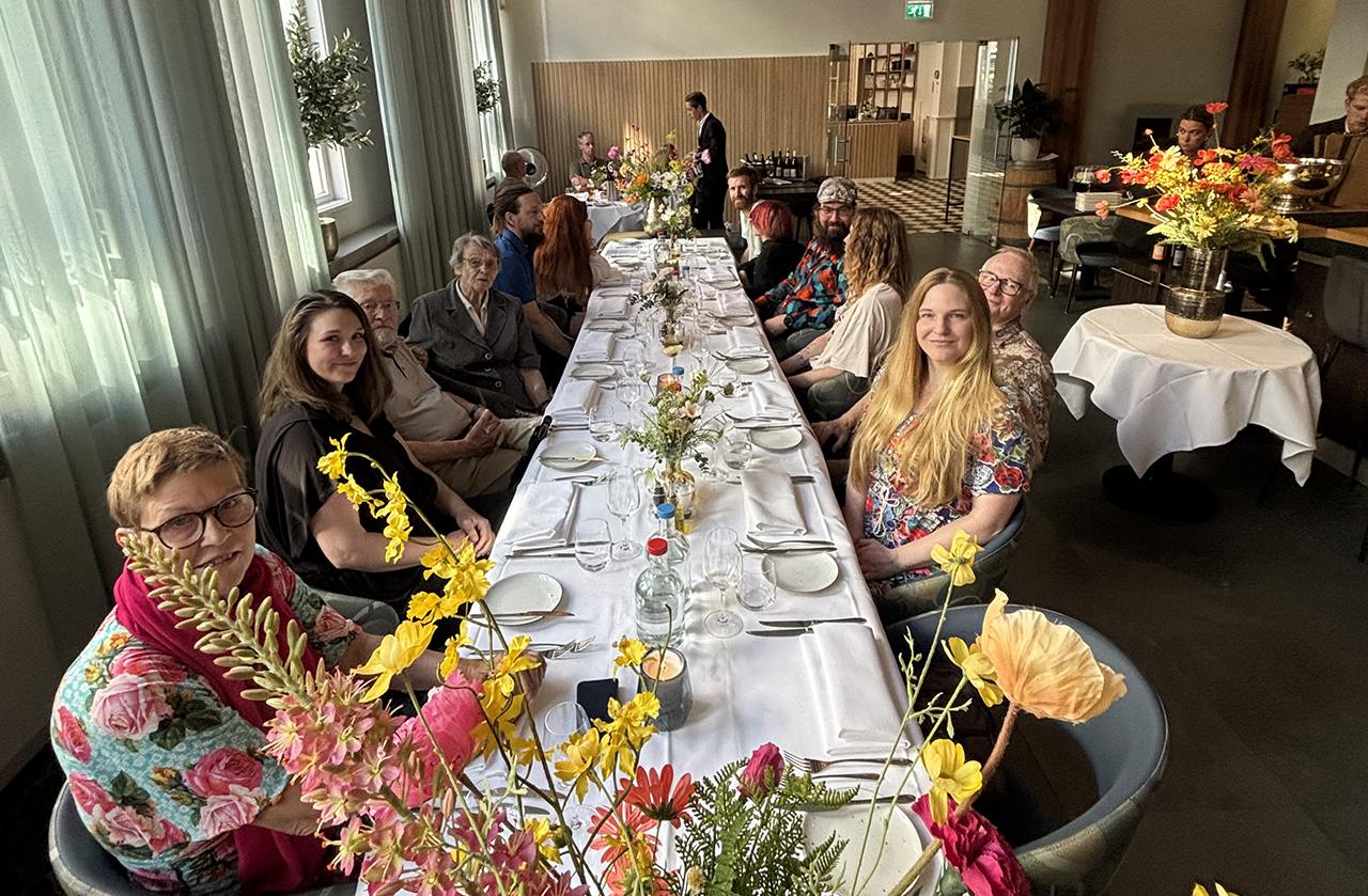 Vier generaties aan tafel: wens van Sara uitgekomen