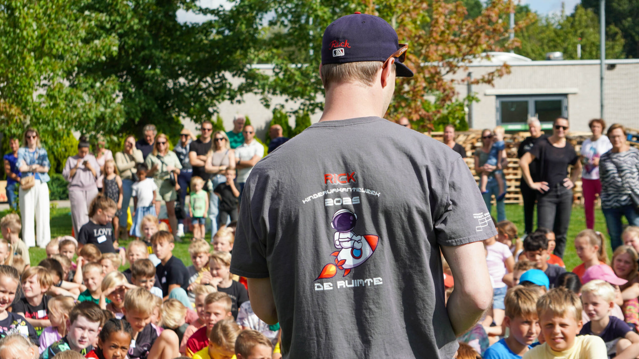 Ruimteschepen bouwen bij Kindervakantieweek