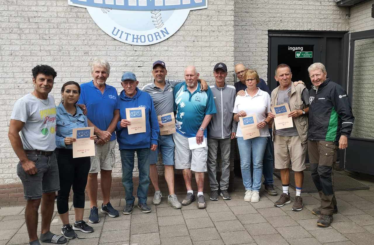 Succesvolle 36e editie Open Uithoorns Kampioenschap Petanque