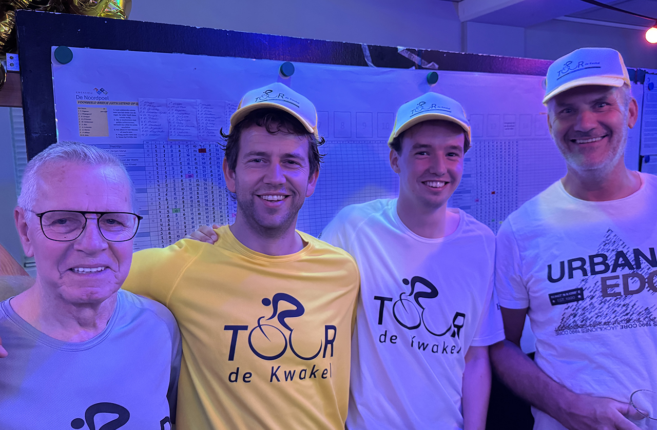 Tour de Kwakel: drietal maakt dienst uit