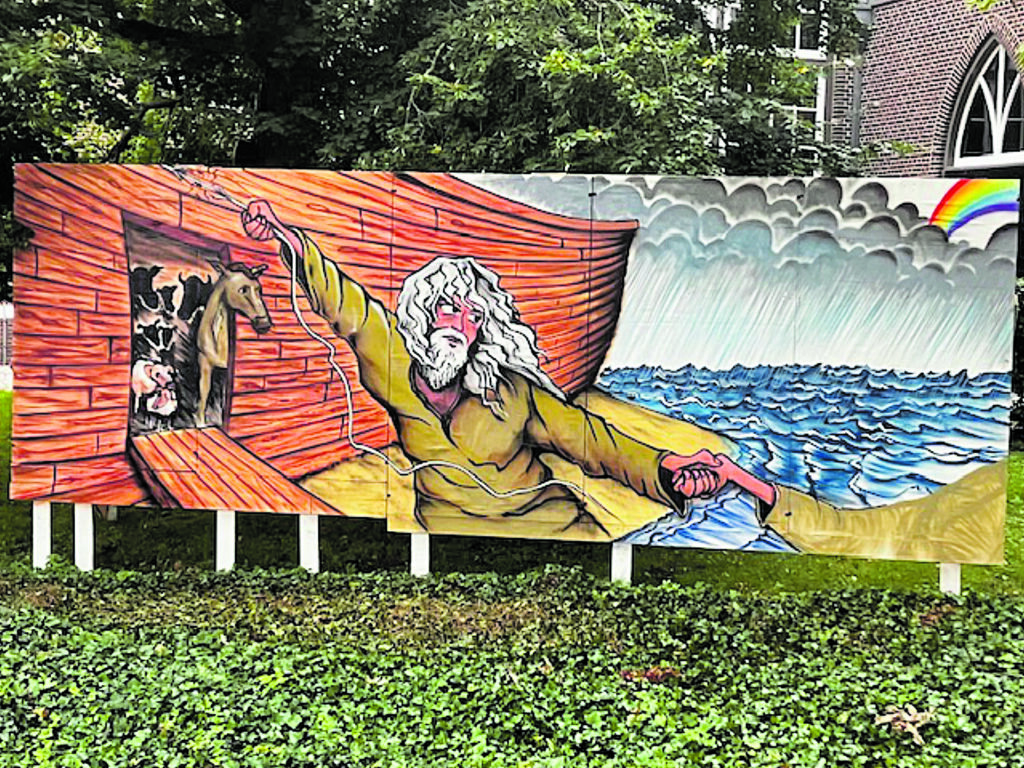 Expositie ‘Passie door Kunst’ in de steigers