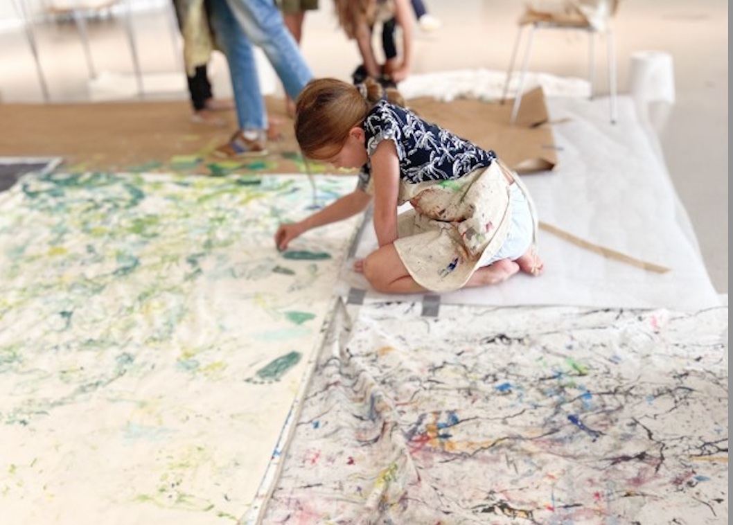 Samen schilderen in Cobra-stijl