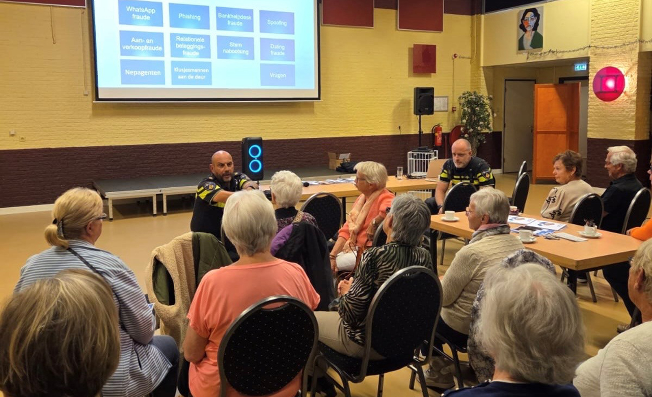 Lokale bijeenkomsten tegen digitale oplichting