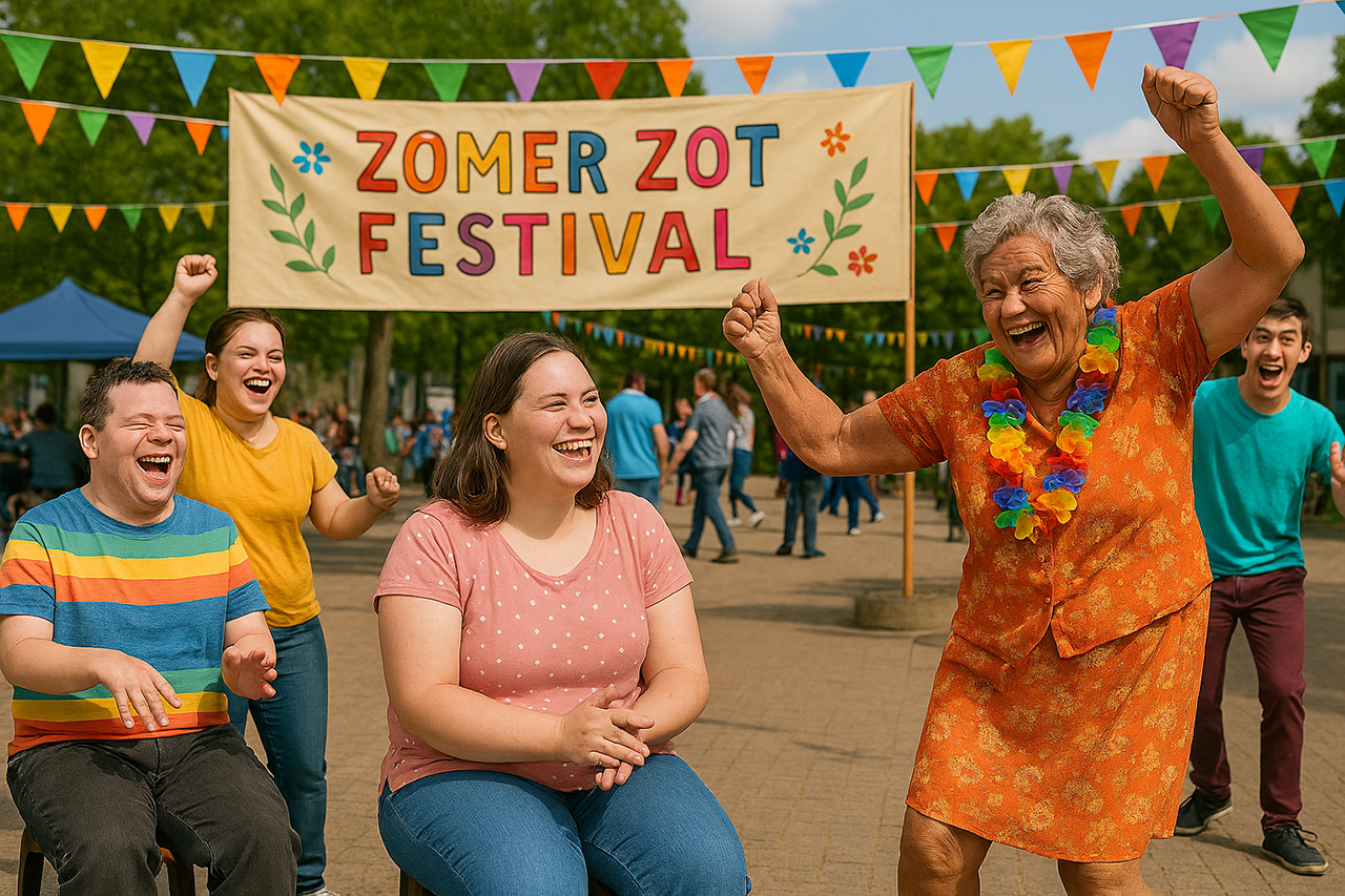 Feestelijke inclusie voor mensen met een beperking