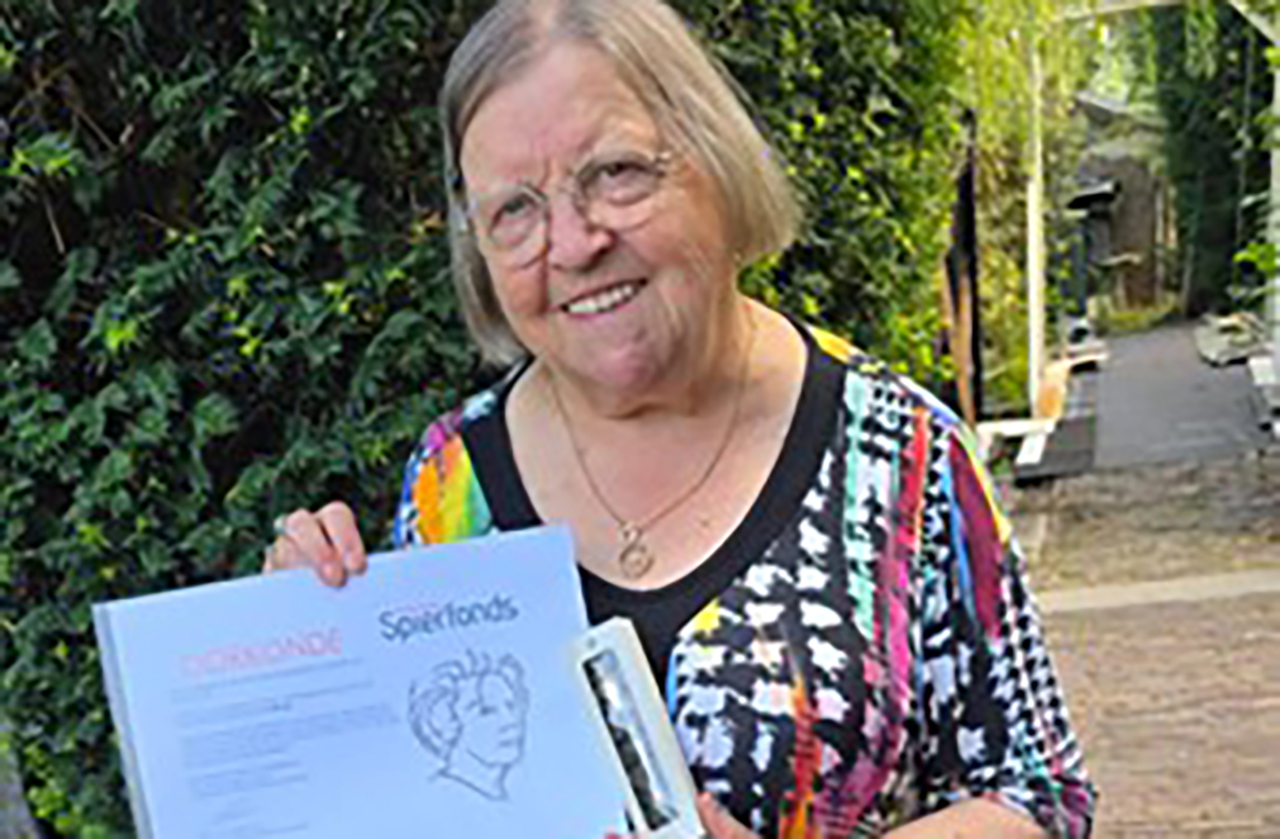 Huldiging Annelies Lek