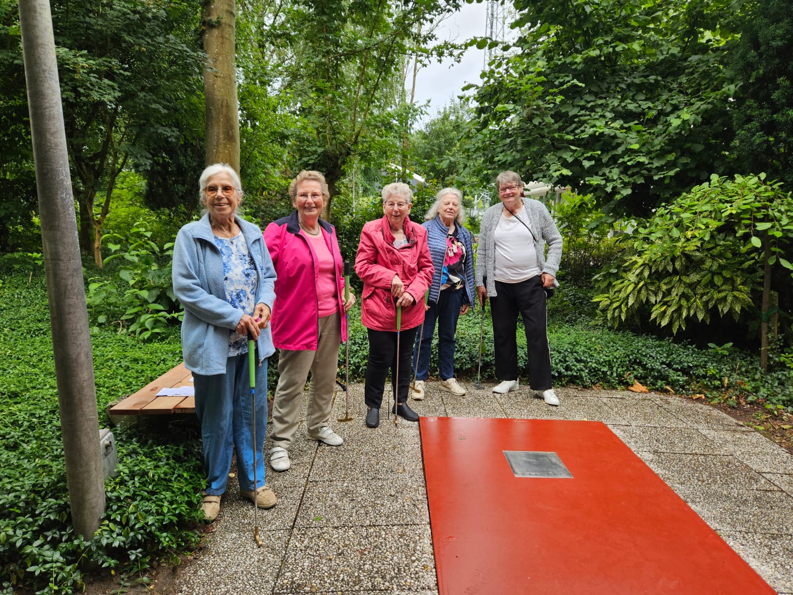 Prachtige midgetgolf-vrijdagen voor senioren