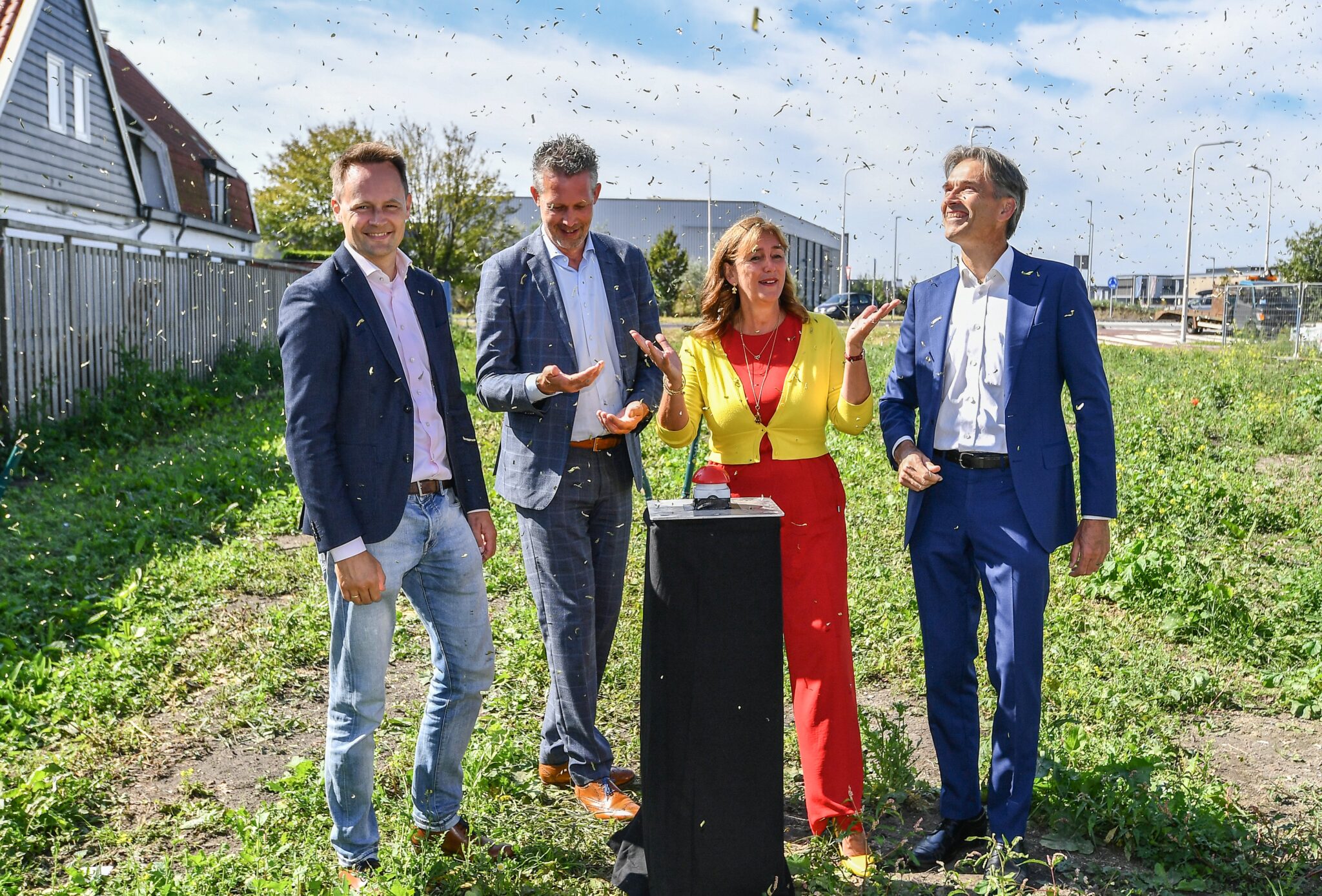 Feestelijke, officiële heropening Machineweg