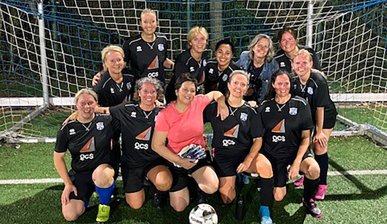 Hertha Dames veteranen winnen