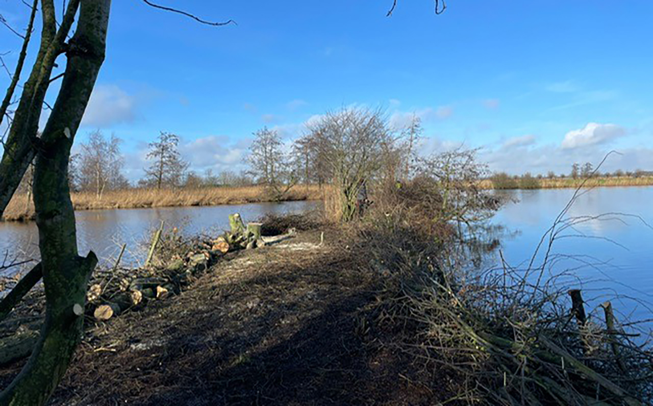 Knotgroep De Ronde Venen werkt mee aan Natuurwerkdag