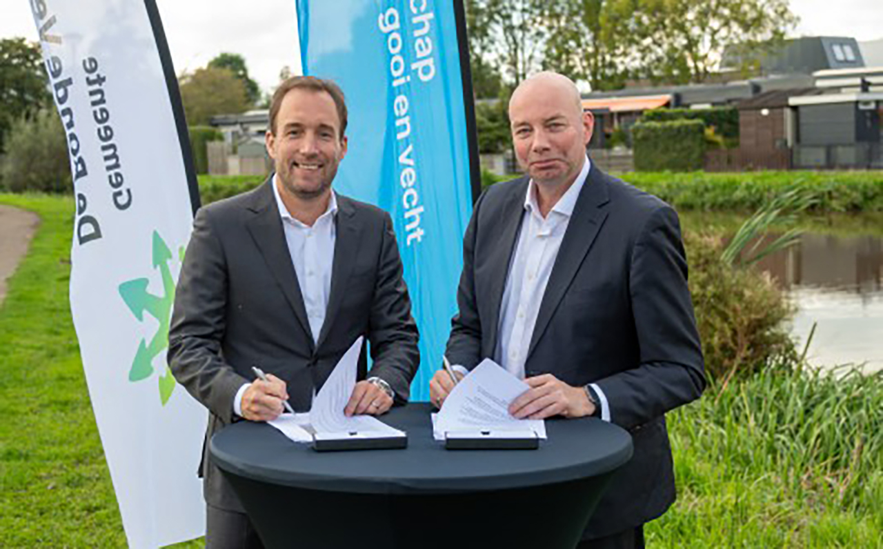 Ondertekening samen verbeteren in waterkwaliteit