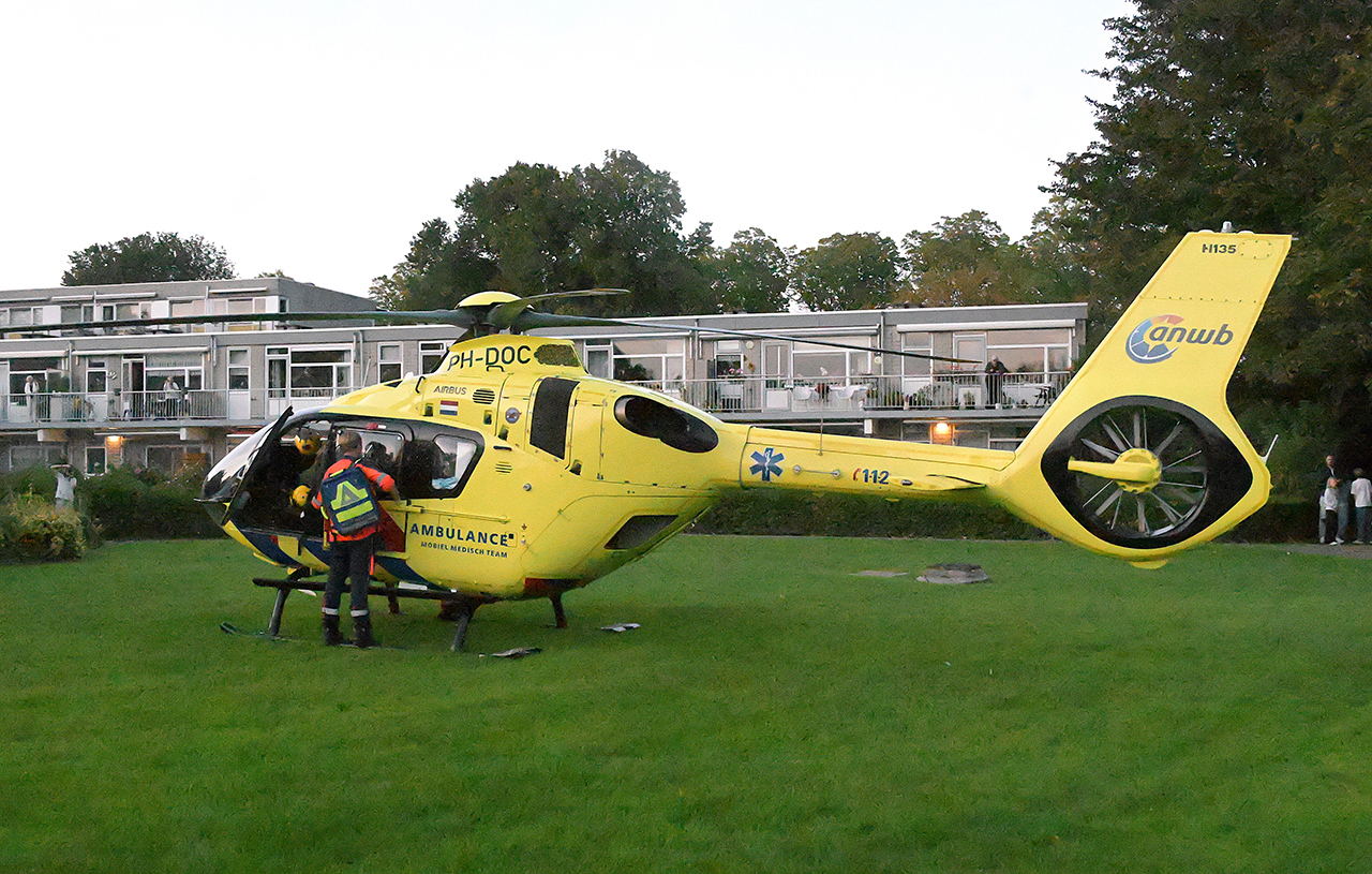 Komst noodarts trok veel bekijks