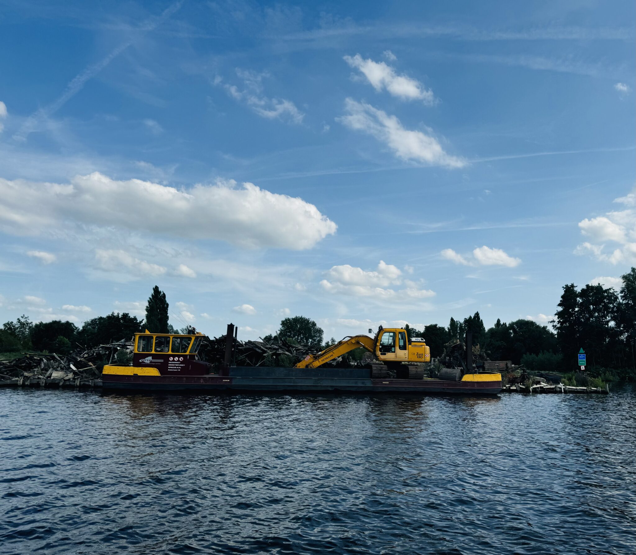 Snoeiboot vaart zaterdag uit in Aalsmeer!