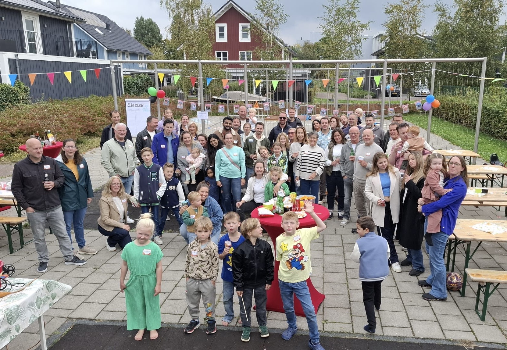 Eerste burendag in Dorpshaven