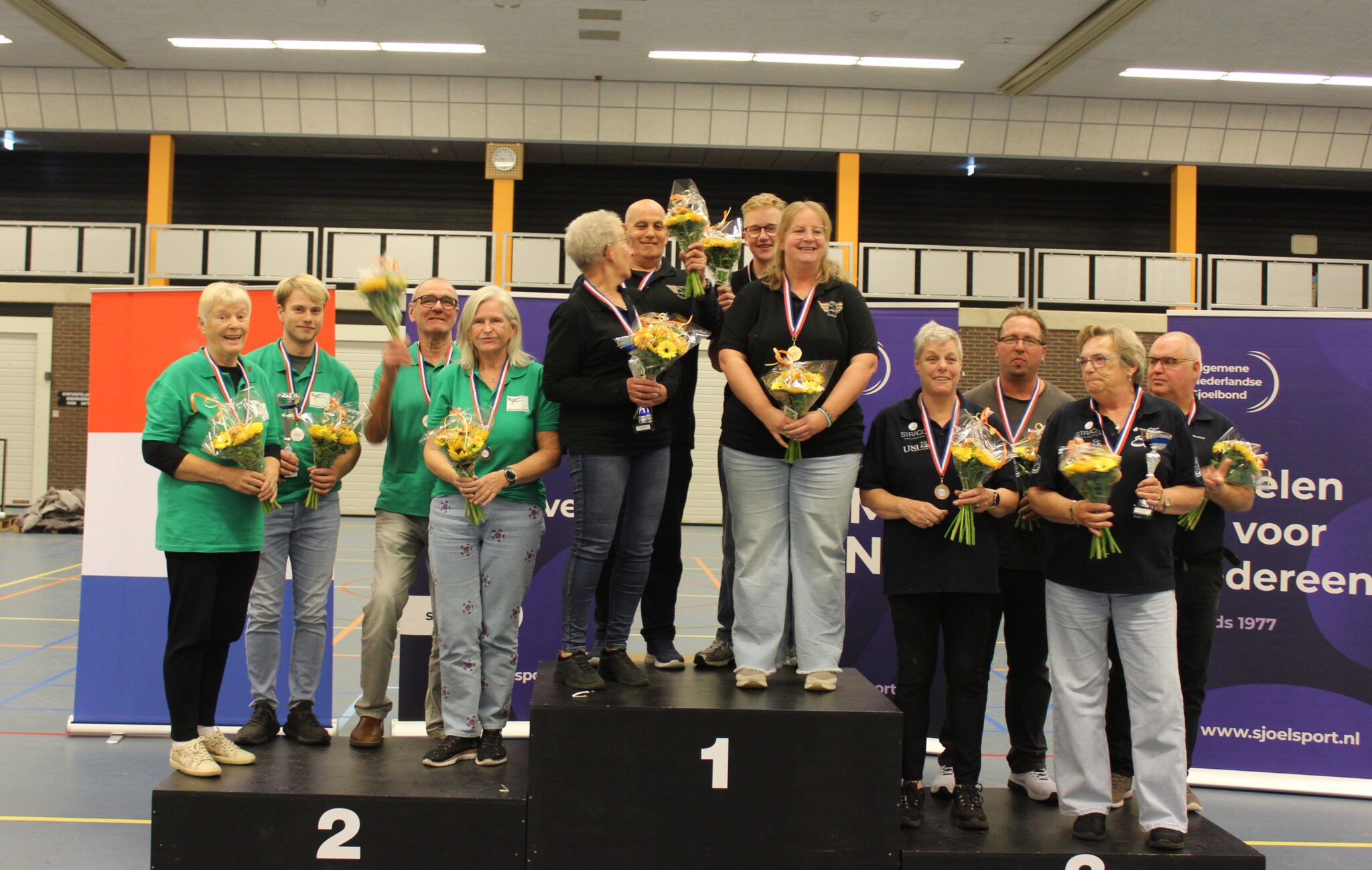Zilver voor Sjoelers Aalsmeer bij NK Teams