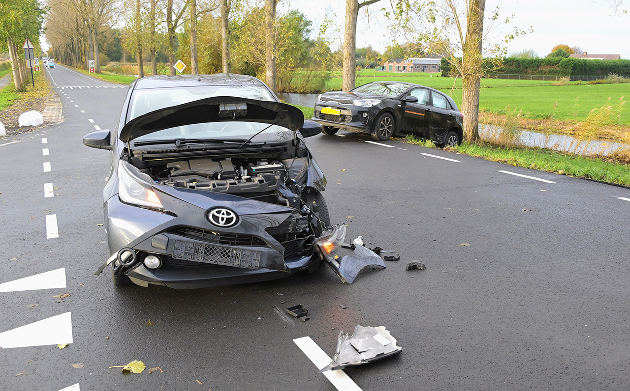 Fikse aanrijding in ochtendspits