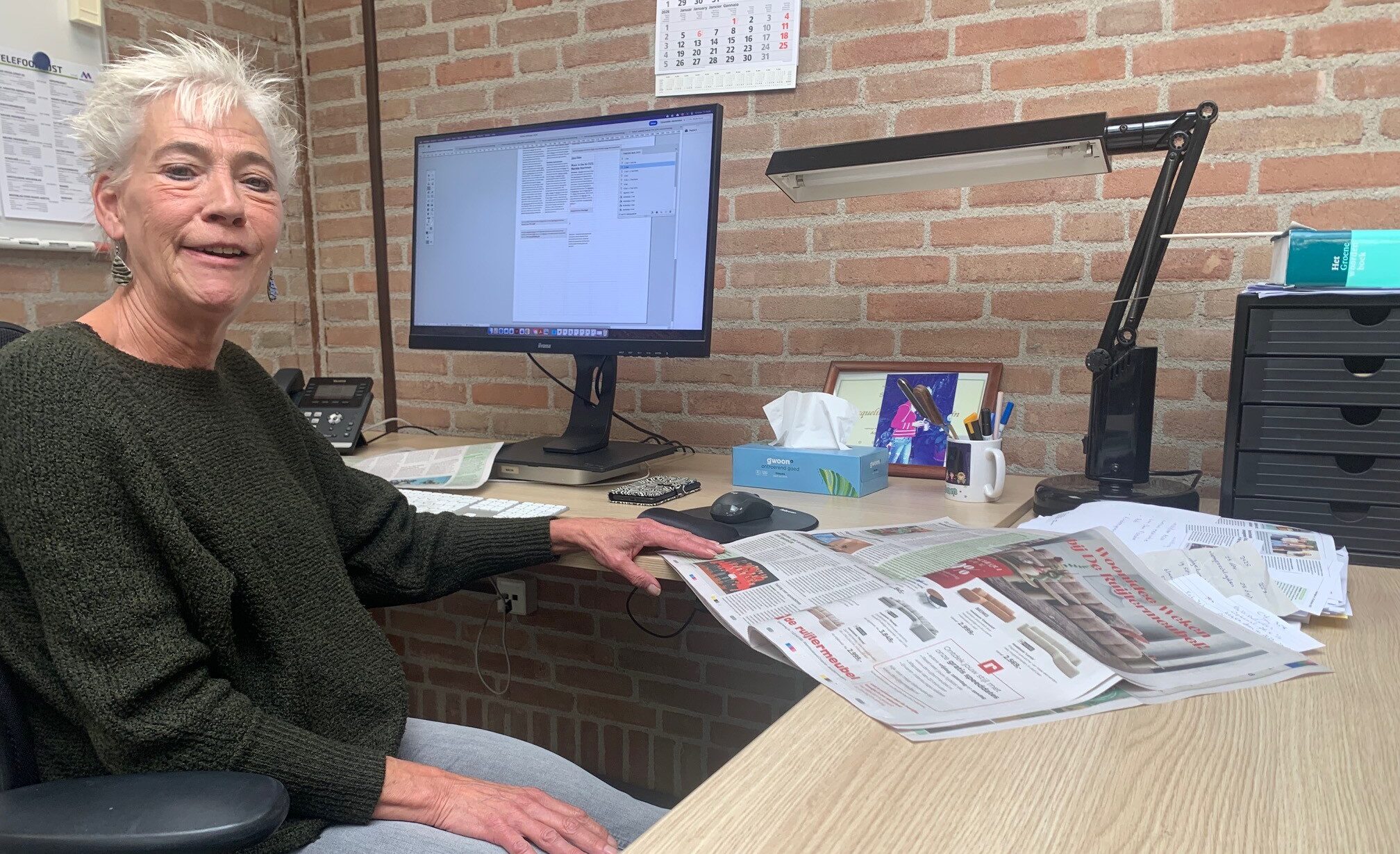 Journaliste Jacqueline 40 jaar bij de Meerbode