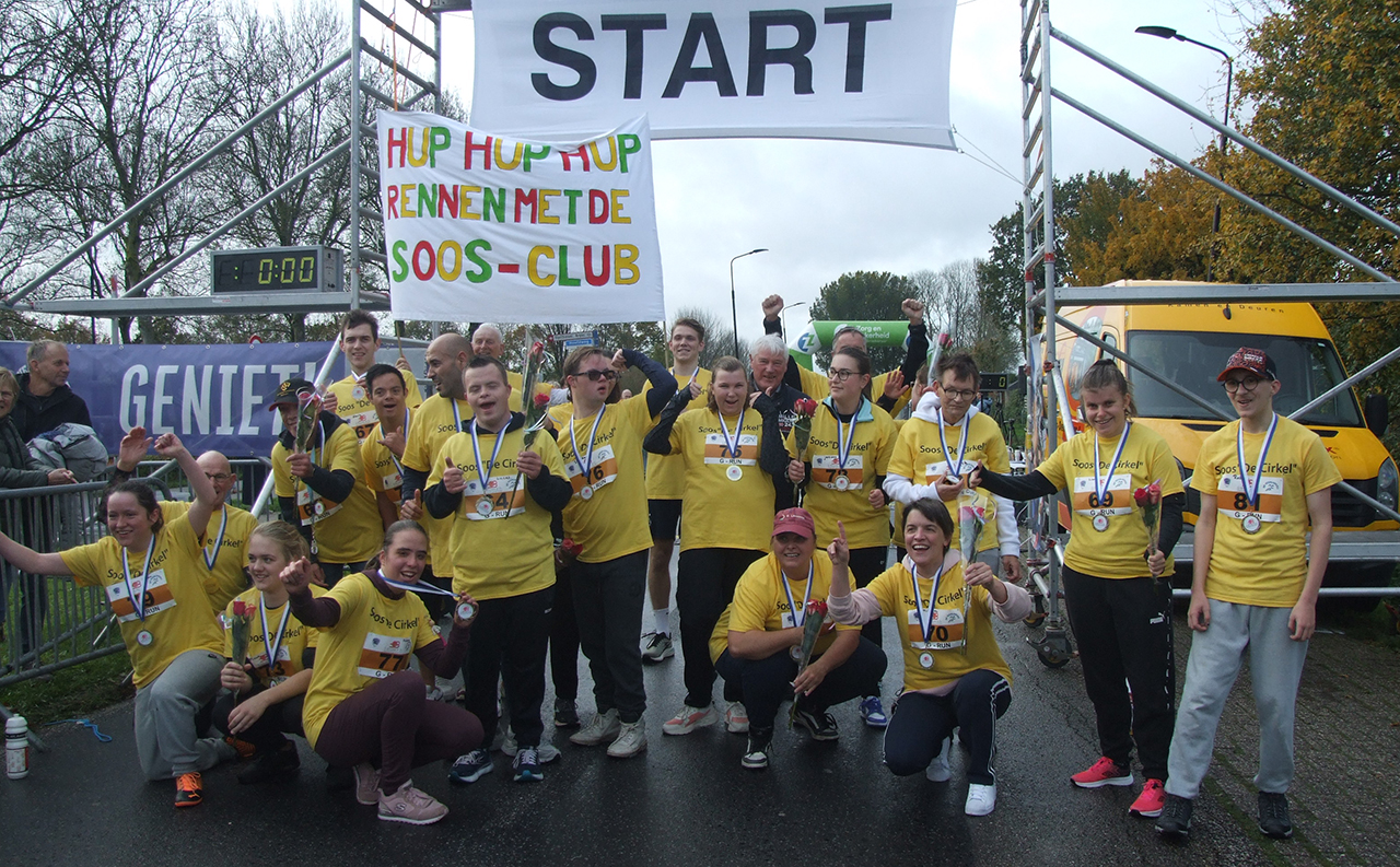 Soos De Cirkel levert sportieve topprestatie bij Zilveren Turfloop